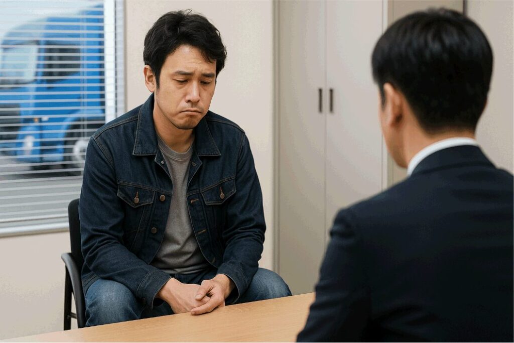 運送会社で面接に落ちる人の服装の共通点