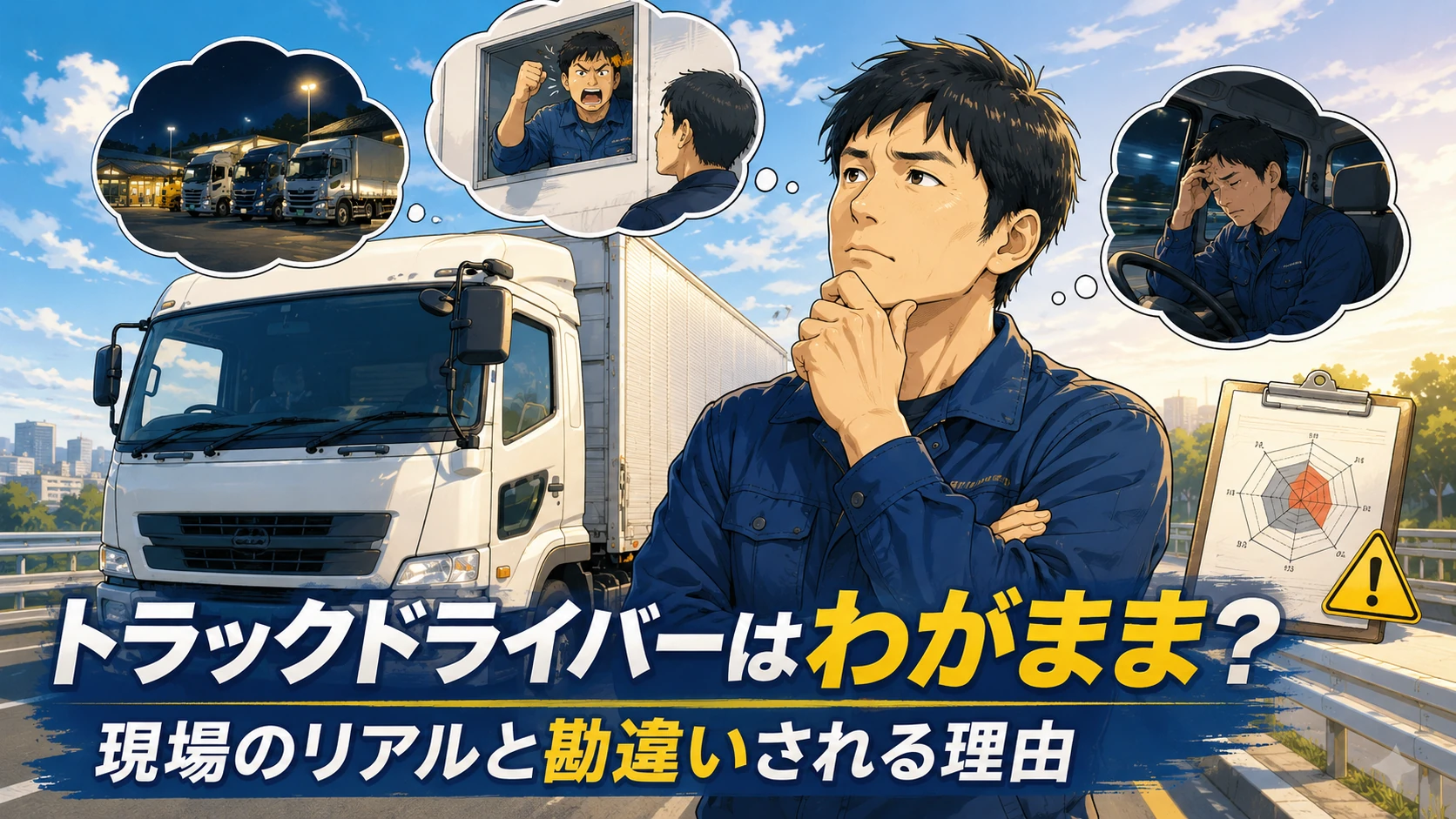 トラックドライバーはわがまま？現場のリアルと勘違いされる理由